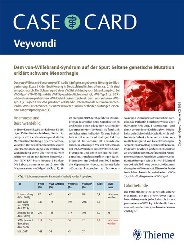 Veyvondi Thieme Case Card